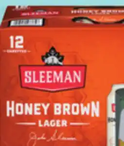 IGA SLEEMAN HONEY BROWN BEER offer