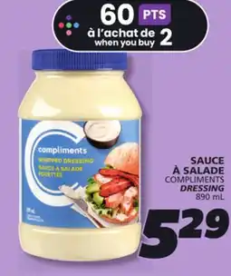 IGA COMPLIMENTS DRESSING offer