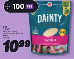 IGA DAINTY RICE offer
