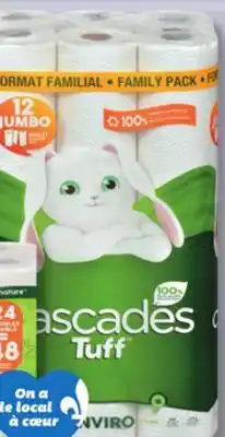 IGA CASCADES TUFF PAPER TOWELS offer