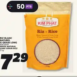 IGA KIM PHAT WHITE NATURAL LONG GRAIN RICE offer