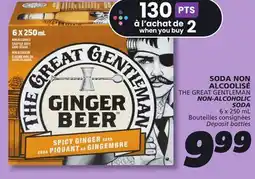 IGA THE GREAT GENTLEMAN NON-ALCOHOLIC SODA offer