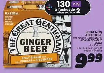 IGA THE GREAT GENTLEMAN NON-ALCOHOLIC SODA offer