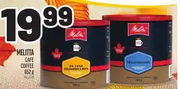 Metro MELITTA CAFÉ offer