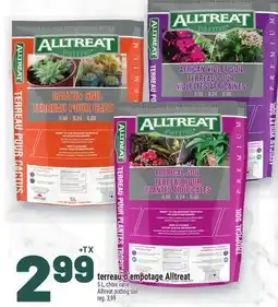 Metro TERREAU D'EMPOTAGE ALLTREAT | ALLTREAT POTTING SOIL offer