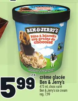 Metro CRÈME GLACÉE BEN & JERRY'S | BEN & JERRY'S ICE CREAM offer