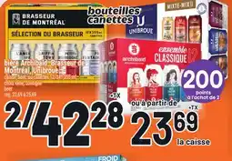 Metro BIÈRE ARCHIBALD, BRASSEUR DE MONTRÉAL, UNIBROUE | BEER offer