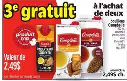 Metro BOUILLONS CAMPBELL'S | CAMPBELL'S BROTHS offer