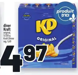 Metro DÎNER KRAFT | KRAFT DINNER offer