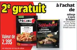 Metro MÉLANGE À SAUCE ST‑HUBERT | ST-HUBERT SAUCE MIX offer