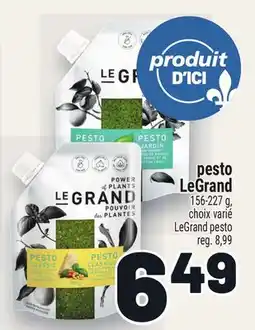 Metro PESTO LEGRAND | LEGRAND PESTO offer