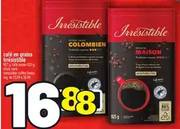 Metro CAFÉ EN GRAINS IRRÉSISTIBLE | IRRÉSISTIBLE COFFEE BEANS offer