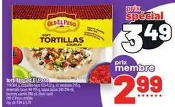 Metro TORTILLAS OLD EL PASO | OLD EL PASO TORTILLAS offer