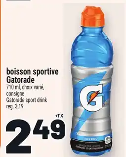 Metro BOISSON SPORTIVE GATORADE | GATORADE SPORT DRINK offer