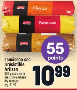 Metro SAUCISSON SEC IRRÉSISTIBLE ARTISAN | IRRÉSISTIBLE ARTISAN DRY SAUSAGE offer