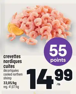 Metro CREVETTES NORDIQUES CUITES | COOKED NORTHERN SHRIMP offer
