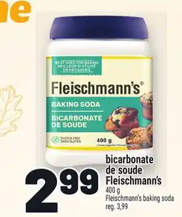 Metro BICARBONATE DE SOUDE FLEISCHMANN'S | FLEISCHMANN'S BAKING SODA offer