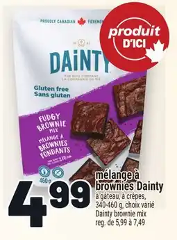 Metro MÉLANGE À BROWNIES DAINTY | DAINTY BROWNIE MIX offer