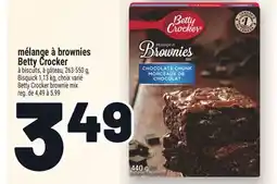 Metro MÉLANGE À BROWNIES BETTY CROCKER | BETTY CROCKER BROWNIE MIX offer