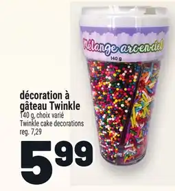 Metro DÉCORATION À GÂTEAU TWINKLE | TWINKLE CAKE DECORATIONS offer