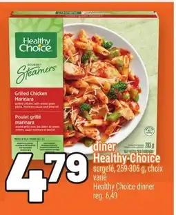 Metro DÎNER HEALTHY CHOICE | HEALTHY CHOICE DINNER offer