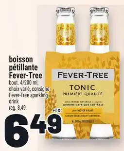 Metro BOISSON PÉTILLANTE FEVER‑TREE | FEVER-TREE SPARKLING DRINK offer