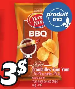 Metro CROUSTILLES YUM YUM | YUM YUM POTATO CHIPS offer