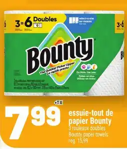 Metro ESSUIE-TOUT DE PAPIER BOUNTY | BOUNTY PAPER TOWELS offer