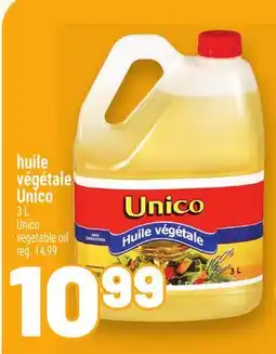 Metro HUILE VÉGÉTALE UNICO | UNICO VEGETABLE OIL offer
