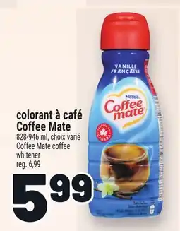Metro COLORANT À CAFÉ COFFEE MATE | COFFEE MATE COFFEE WHITENER offer