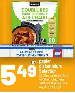 Metro PAPIER D'ALUMINIUM SELECTION | SELECTION ALUMINUM FOIL offer