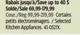 Canadian Tire Ninja Selected Kitchen Appliances offer