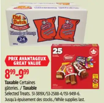 Canadian Tire Taxable Selected Treats offer