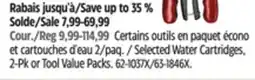 Canadian Tire Rainfresh Selected Water Cartridges offer