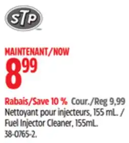 Canadian Tire STP Fuel Injector Cleaner, 155mL offer