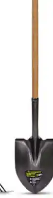 Canadian Tire Yardworks Round-Point Long-Handle Shovel with Comfort Grip offer