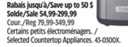 Canadian Tire Cuisinart Selected Countertop Appliances offer