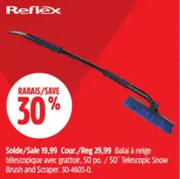 Canadian Tire Reflex 50˝ Telescopic Snow Brush and Scraper offer