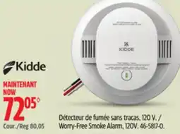 Canadian Tire Worry-Free Smoke Alarm offer
