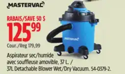 Canadian Tire 37L Detachable Blower Wet/Dry Vacuum offer