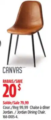 Canadian Tire CANVAS Jordan Dining Chair offer