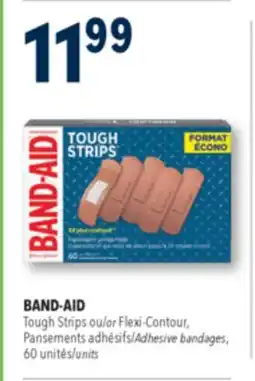 Familiprix BAND-AID, Tough Strips or Flexi-Contour, Adhesive bandages, 60 units offer