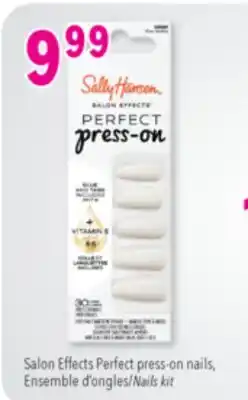 Familiprix SALLY HANSEN, Salon Effects Perfect press-on nails, Nails kit offer