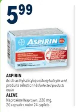 Familiprix ASPIRIN, selected products offer