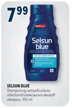 Familiprix SELSUN BLUE Shampooings Selected anti-dandruff shampoos, 300 ml offer