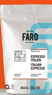 IGA BRÛLERIE FARO GROUND COFFEE offer