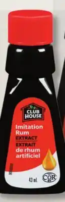 IGA CLUB HOUSE PURE OR ARTIFICIAL EXTRACT offer