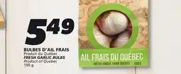 IGA FRESH GARLIC BULBS offer