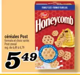 Marché Richelieu CÉRÉALES POST | POST CEREAL offer