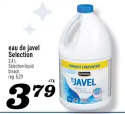 Marché Richelieu EAU DE JAVEL SELECTION | SELECTION LIQUID BLEACH offer